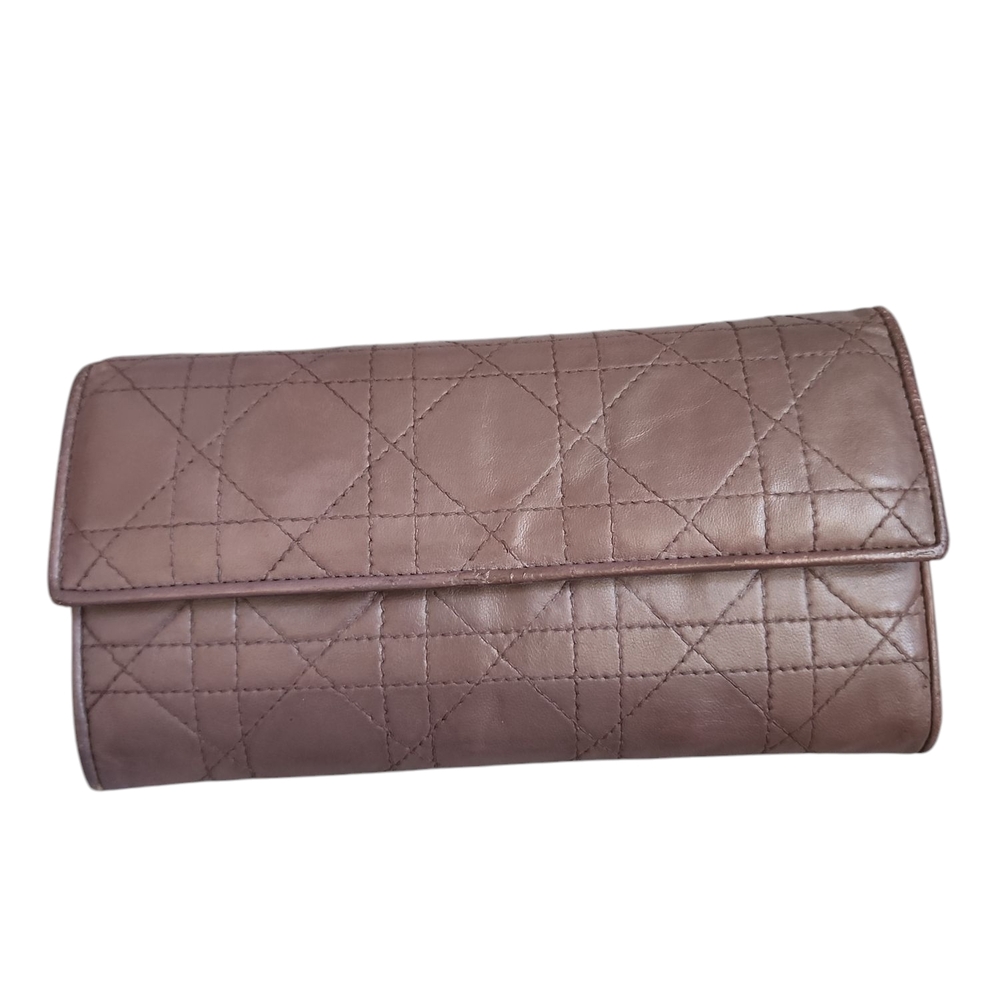 Dior Quilted Leather Wallet